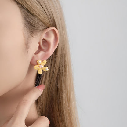 Shining Flower Earrings - Steppaws