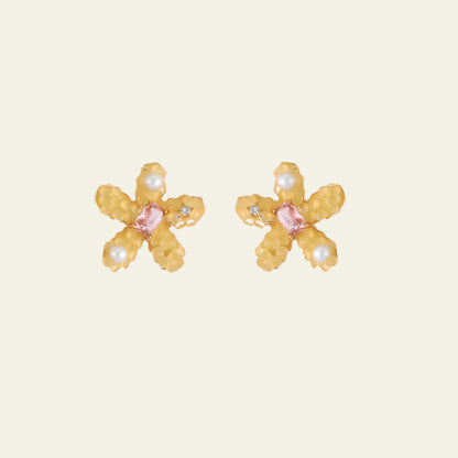 Shining Flower Earrings