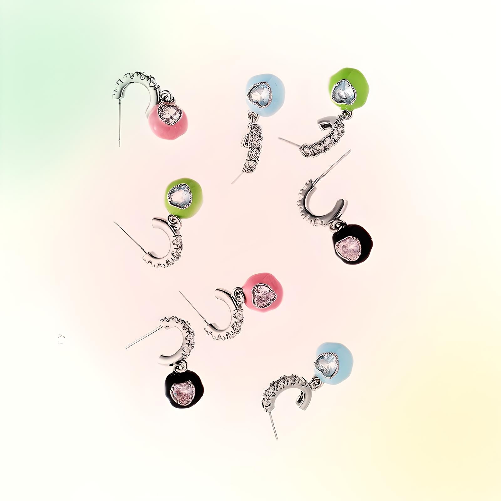 Diamond Candy Earrings