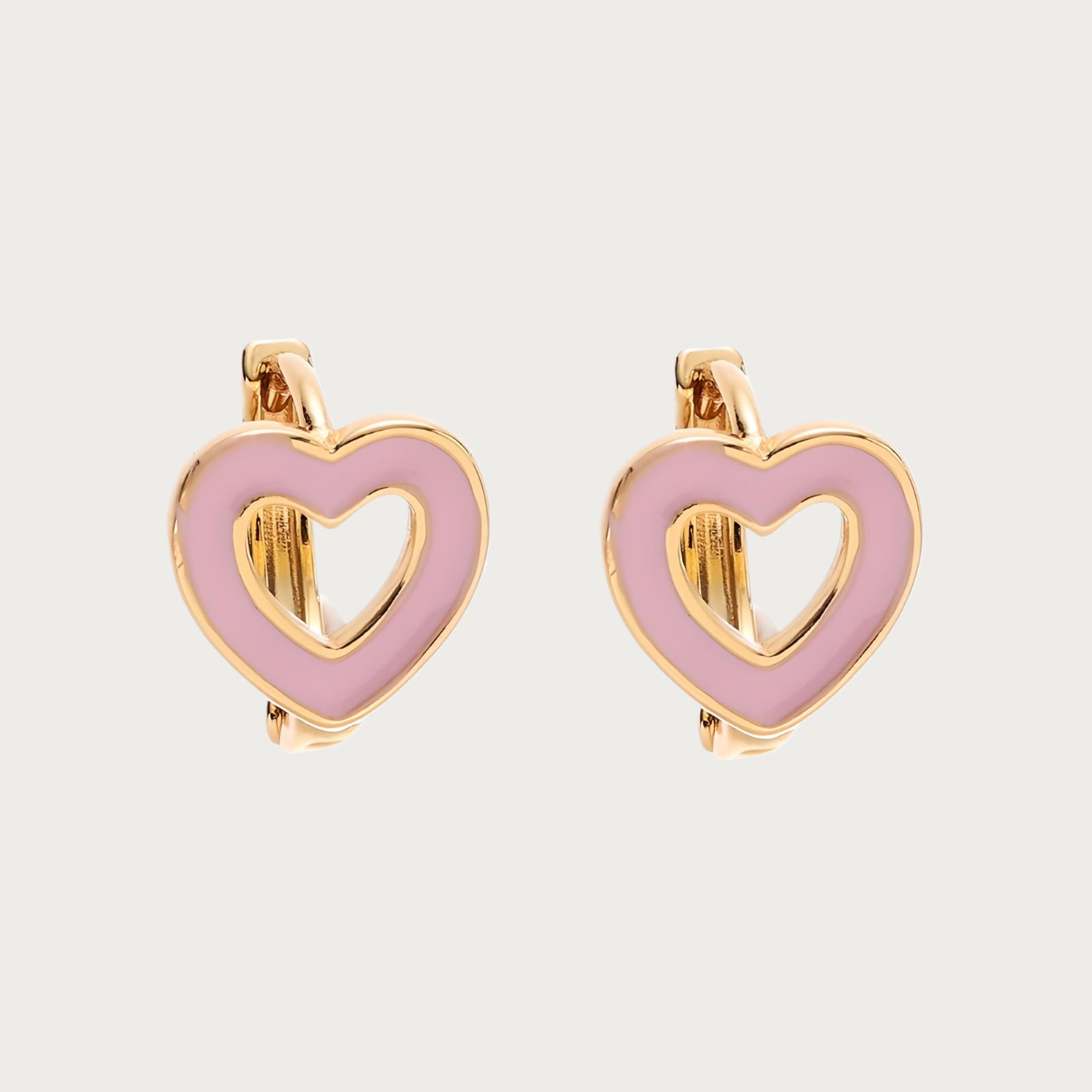 Heartbeat Beat Hoop Earrings