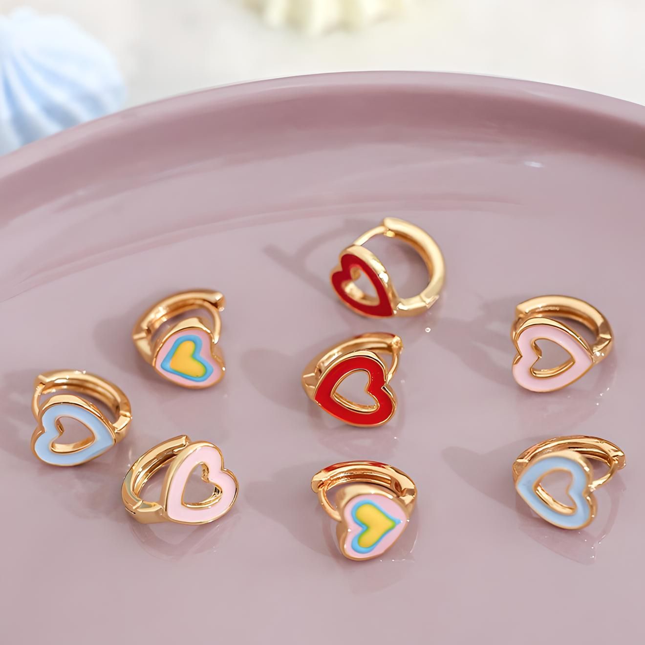 Heartbeat Beat Hoop Earrings - Steppaws