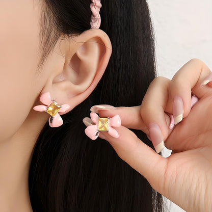 Barbie Bow Earrings - Steppaws