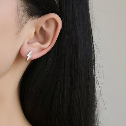 Lightning Hoop Earrings - Steppaws