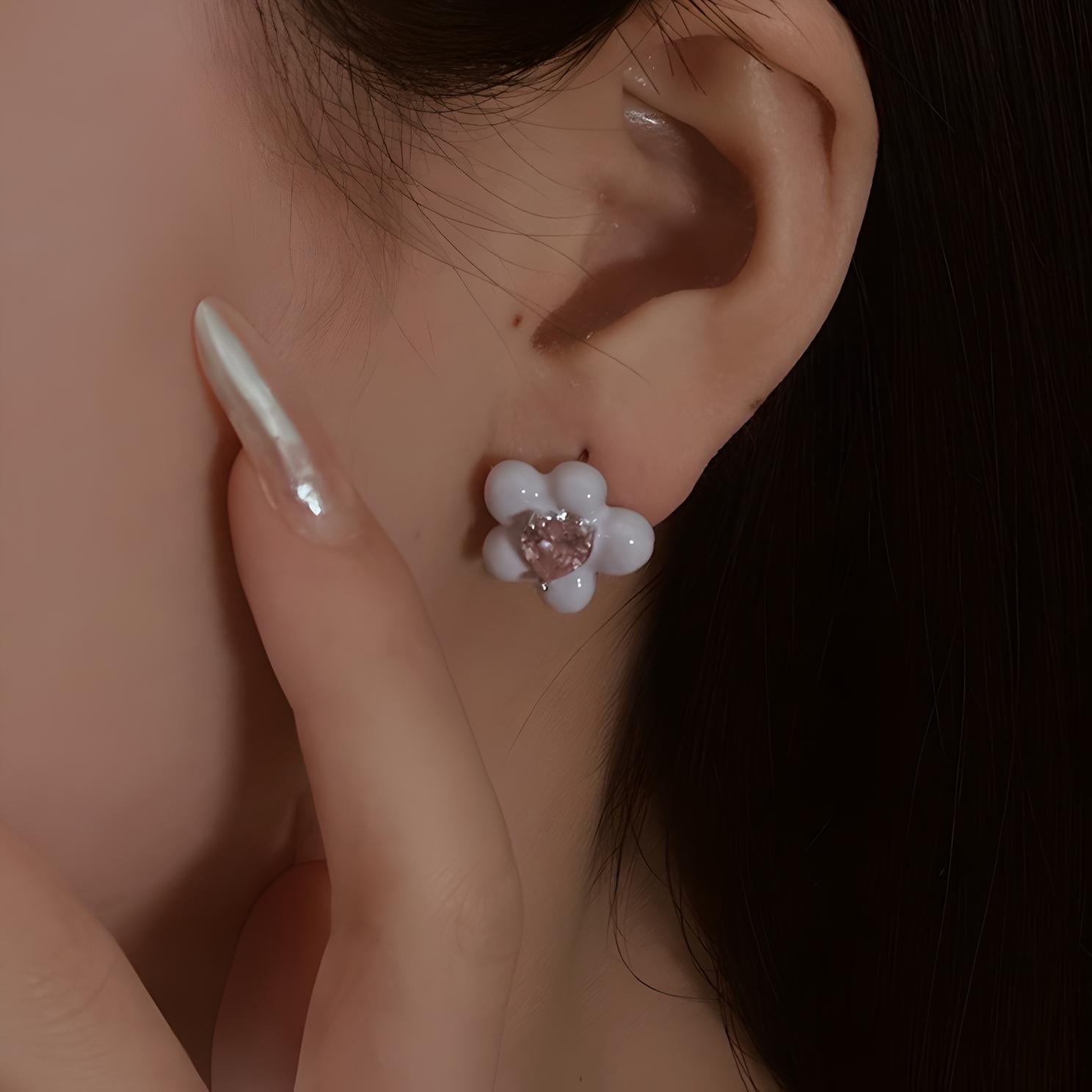 Flower Road Stud Earrings - Steppaws