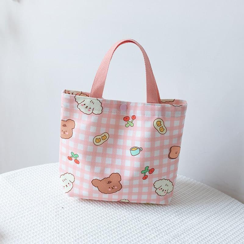 Cartoon Calico Tote Bag - Steppaws