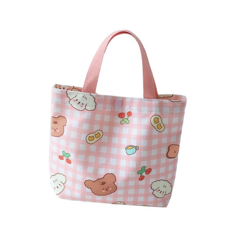 Cartoon Calico Tote Bag - Steppaws