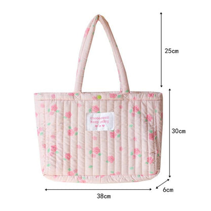 Large Capacity Cotton Fill Down Bag - Steppaws