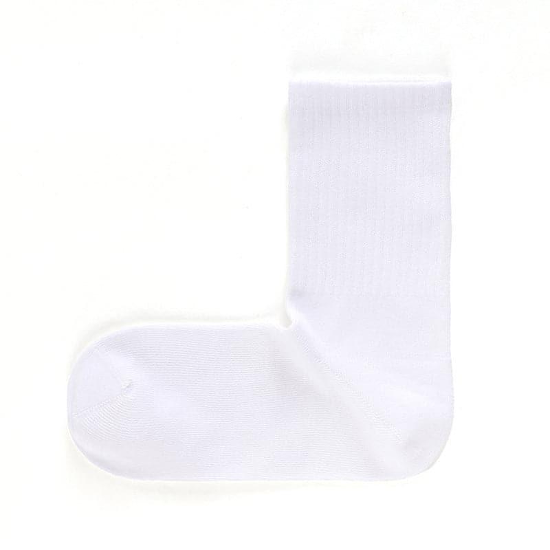 Cotton Right Angle Socks Boneless Socks Solid Color Long Socks - Steppaws