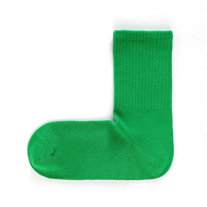 Cotton Right Angle Socks Boneless Socks Solid Color Long Socks - Steppaws