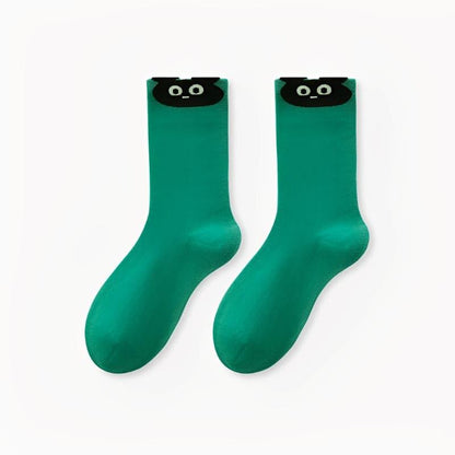 Animal and Plant Series 3D Cartoon Combed Cotton Socks - Steppaws