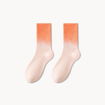 Gradient Color Sports Summer Socks - Steppaws