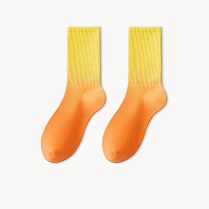 Gradient Color Sports Summer Socks - Steppaws