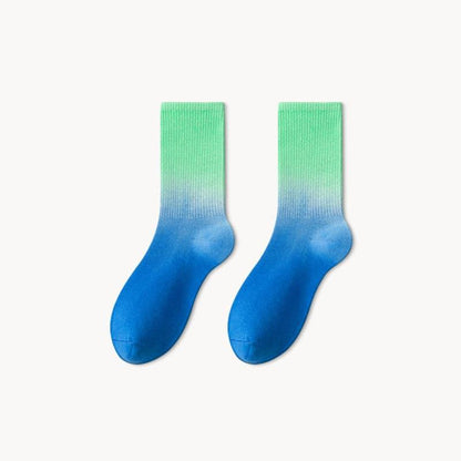 Gradient Color Sports Summer Socks - Steppaws