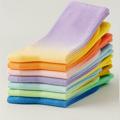 Gradient Color Sports Summer Socks - Steppaws