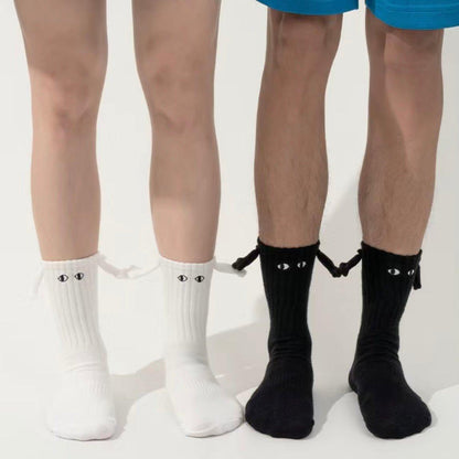 Couple Cute Holding Hands Socks - Steppaws