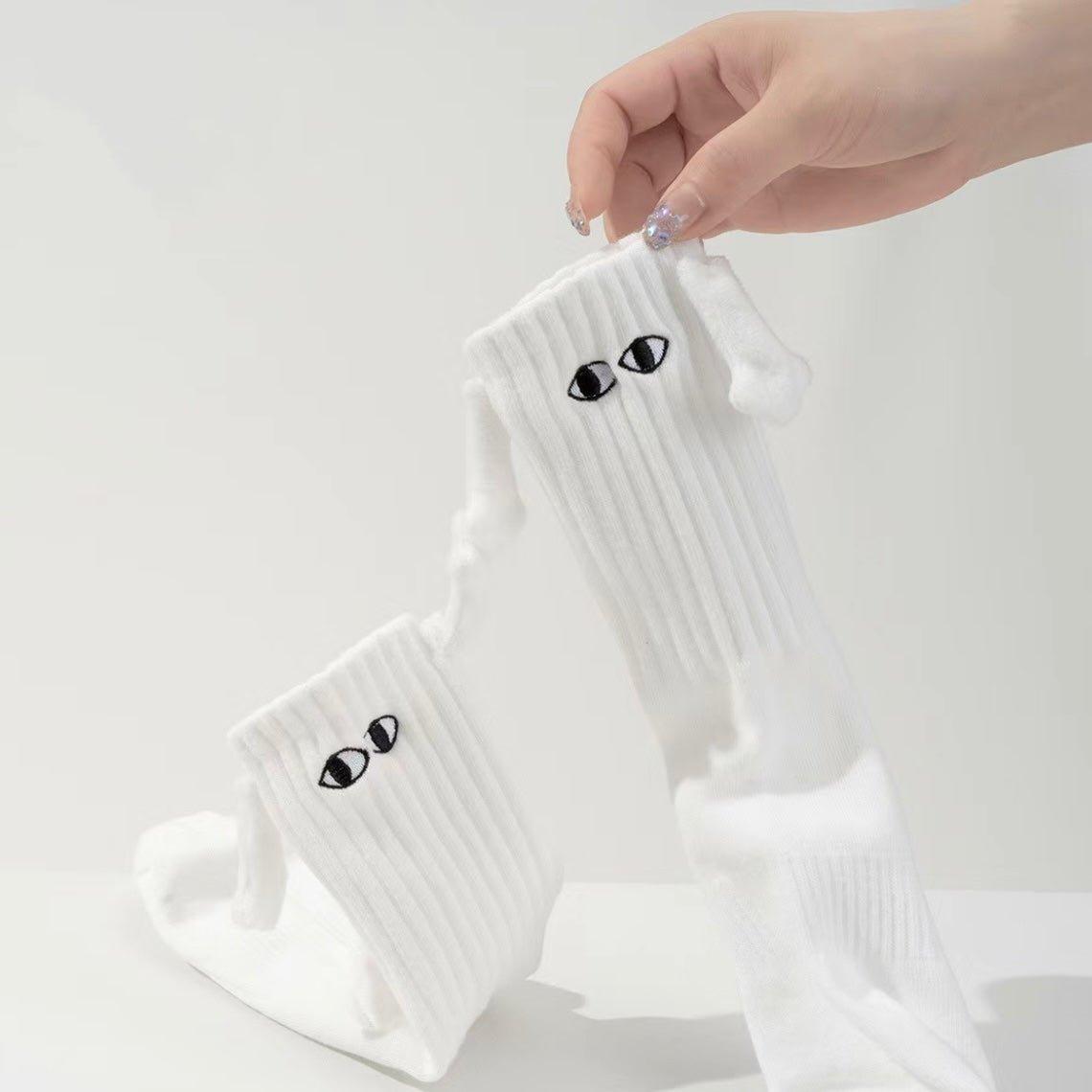 Couple Cute Holding Hands Socks - Steppaws