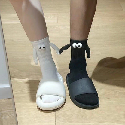 Couple Cute Holding Hands Socks - Steppaws